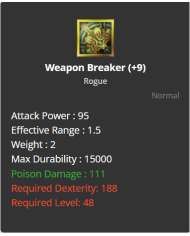 Weapon Breaker
 +-+9