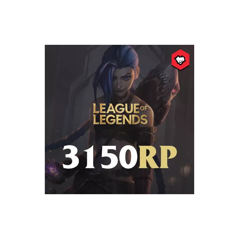 League of Legends 3150 RP