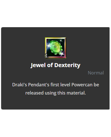 Jewel of Dexterty