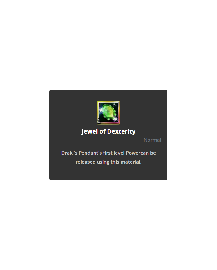 Jewel of Dexterty