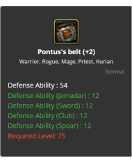 +2 Pontus Belt