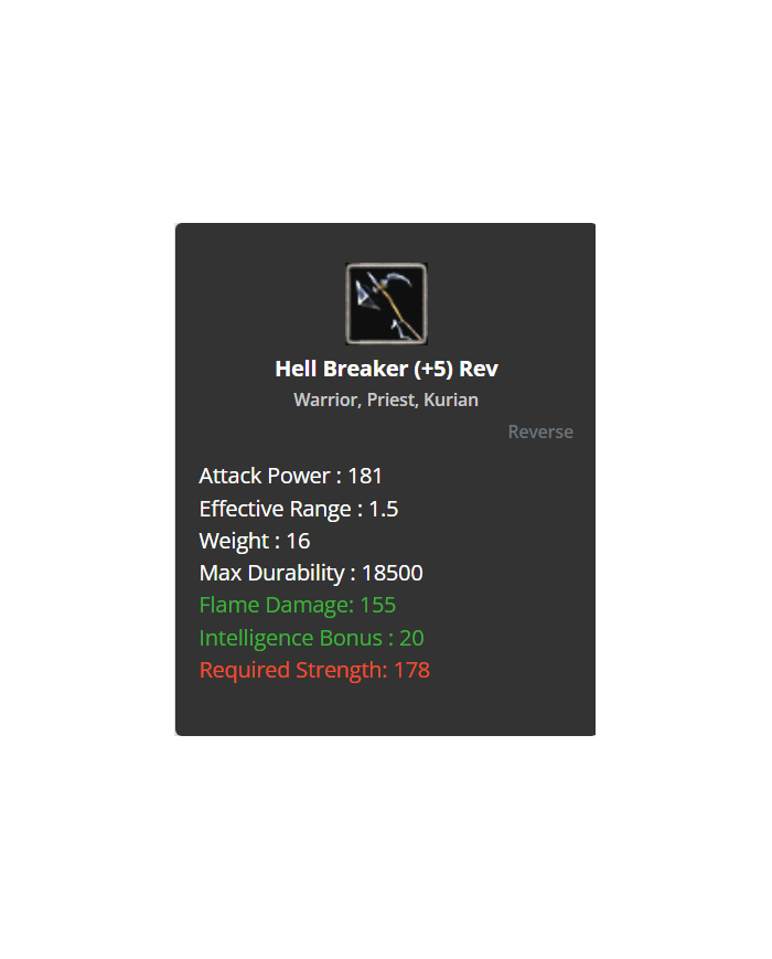 +8 Hell Breaker