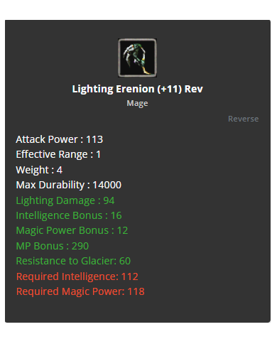 +11 Lighting Erenion