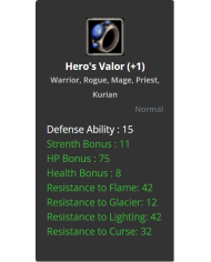 +1  Dual Hero's Valor