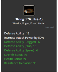 +1 String of SKull