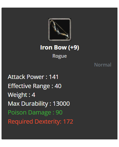 Iron Bow +11