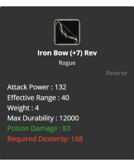 Iron Bow +7 (reverse)