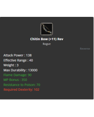 +9 Chitin Bow