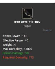 +9 Iron Bow