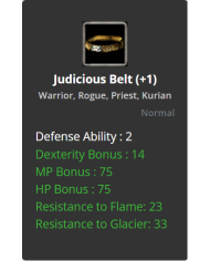 Rogue +8 (+5reb) Chitin Set